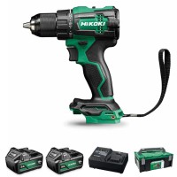Hikoki DV18DEJFZ 18V Brushless Combi Drill 2 x 5.0Ah Batteries, Charger & Case £269.95